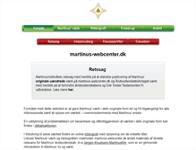 Tablet Screenshot of martinus-webcenter.dk